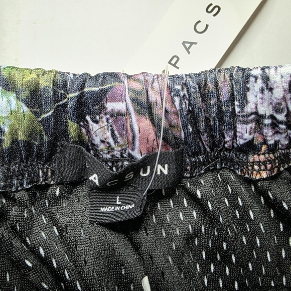 Pacsun Camo Mesh Basketball Shorts Sz L NWT - Picture 8 of 8
